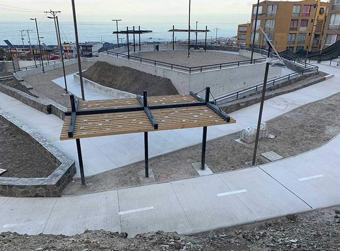 Construcción Geosuperficies Lúdicas